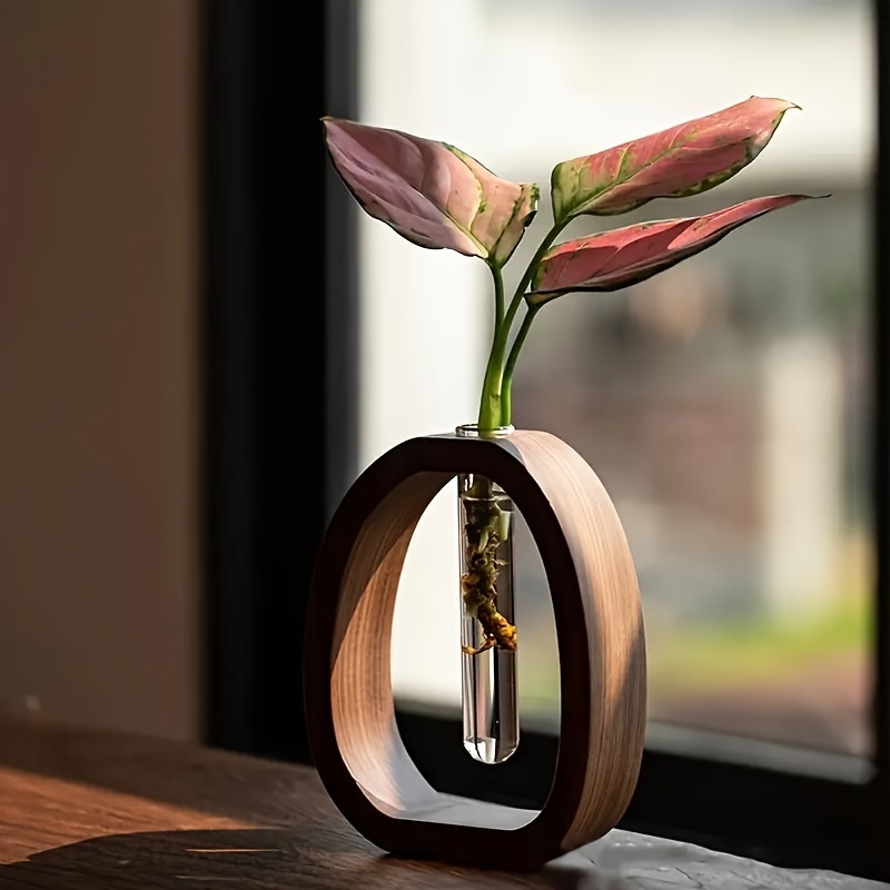 Snake Plant Ceramic - 1szt Zestaw kwiatów z litego drewna
