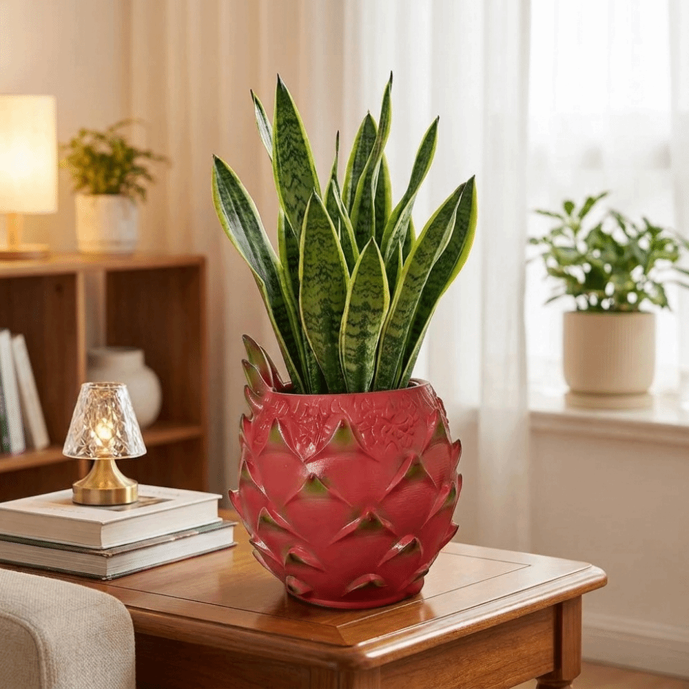 Kreatywna doniczka z żywicy w  – Snake Plant Ceramic recenzja i cena