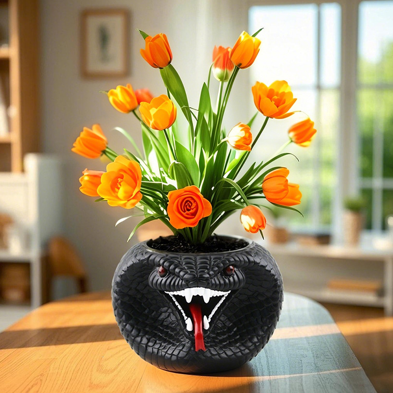 Kreatywna doniczka z żywicy -  – Snake Plant Ceramic recenzja i cena