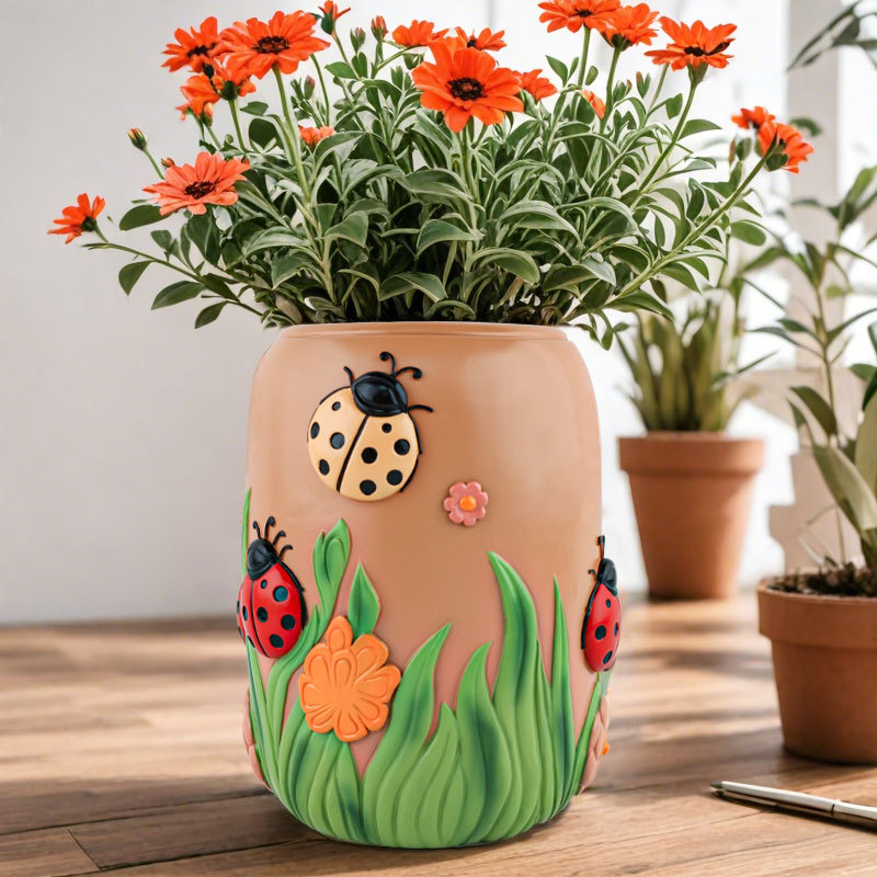 Kreatywna doniczka z żywicy -  – Snake Plant Ceramic recenzja i cena